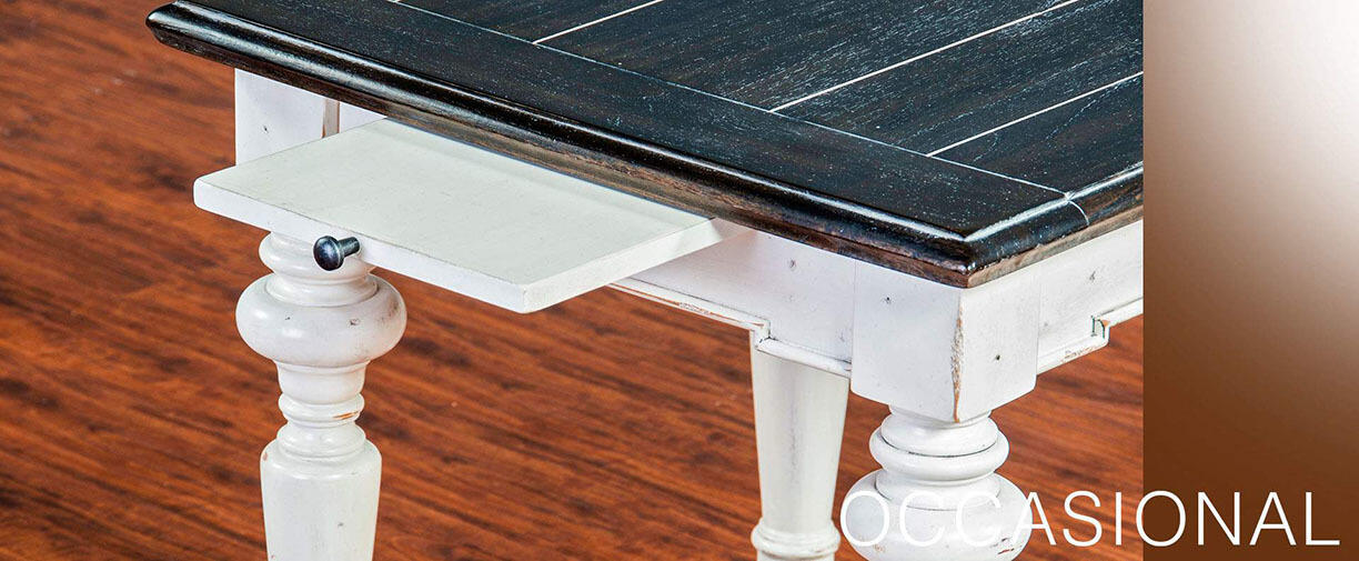 European Cottage Chair Side Table