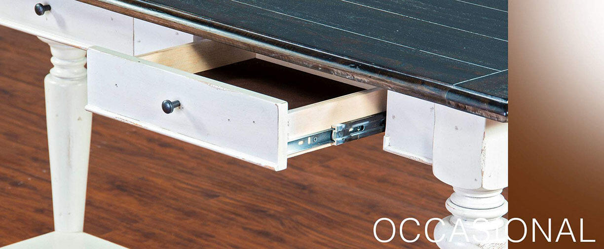 European Cottage Chair Side Table