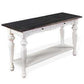 European Cottage Sofa Table
