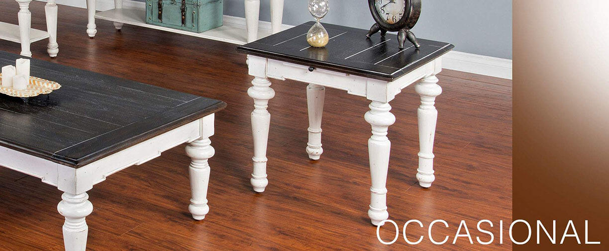 European Cottage Sofa Table