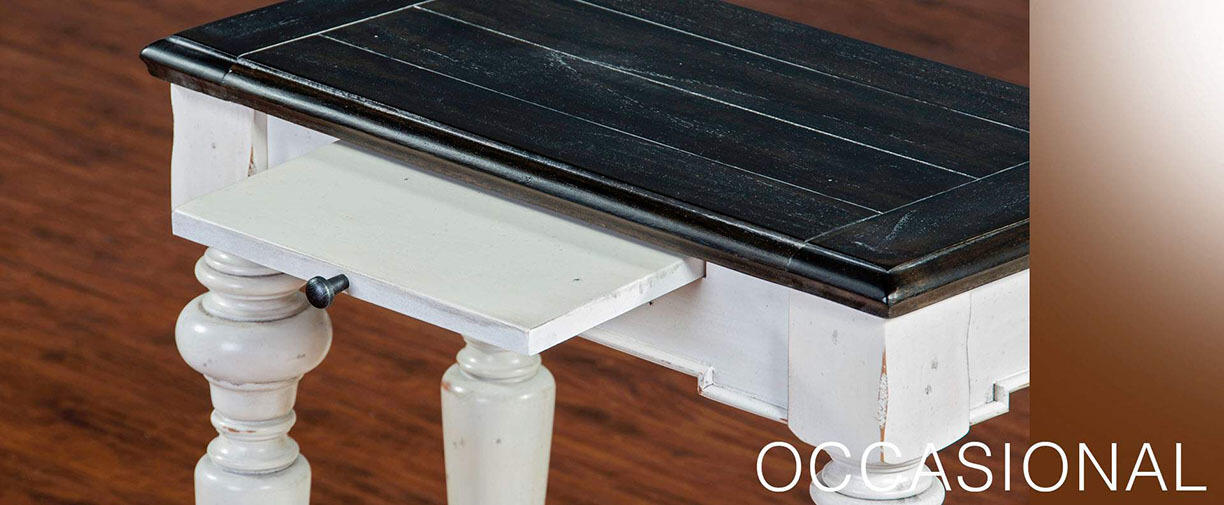 European Cottage Sofa Table
