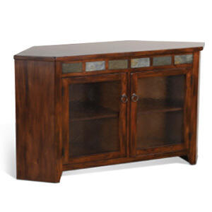 Santa Fe 55 Corner TV Console