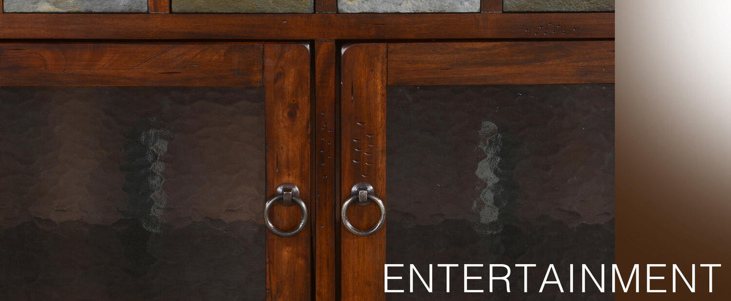 Santa Fe 55 Corner TV Console