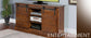 65 TV Console w/ Barn Door