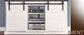 65" TV Console w/ Barn Door
