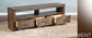 Homestead 74" TV Console w/ 3 Drawers