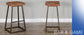 30"H Barstool, Wood Seat