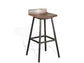 30"H Stool, Wood Seat