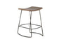 24"H Stool, Wood Seat