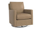 Trent Leather Swivel Glider