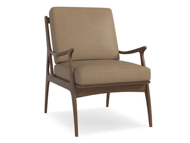 Serena Leather Accent Chair