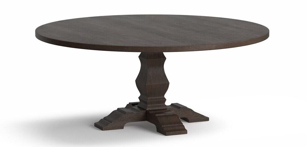 Tavern Oak Round Table