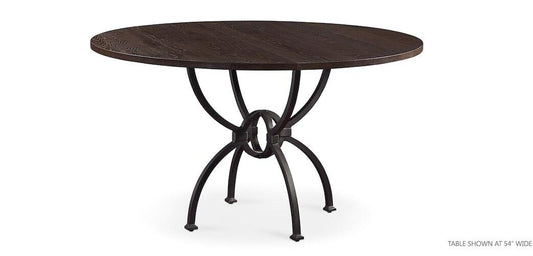 Atlas Oak Round Table