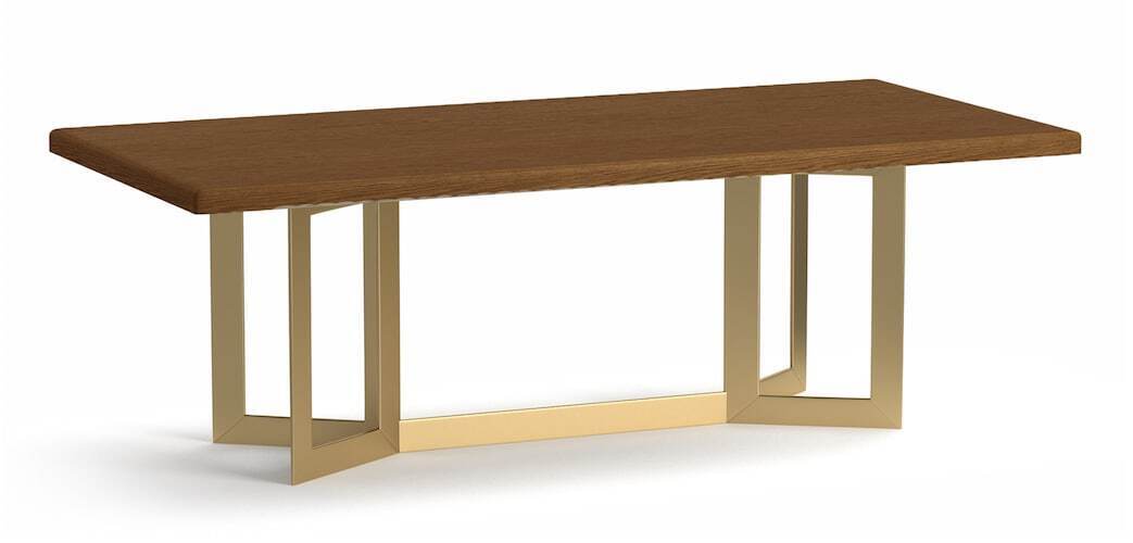 Astor Oak Rectangle Dining Table
