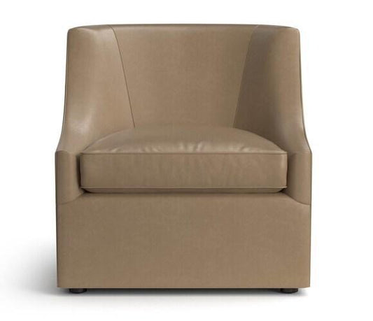 Sylva Leather Accent Chair
