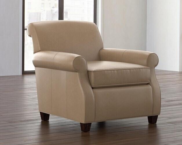 Brevard Leather Accent Chair