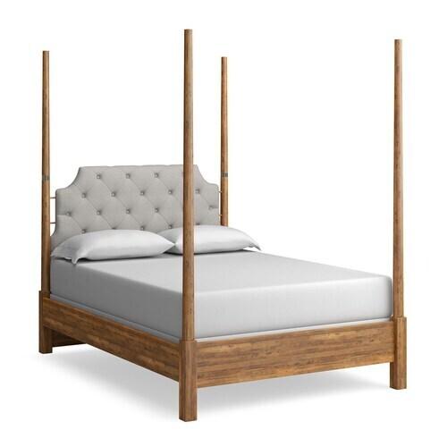 Midtown Maple Queen Poster Bed