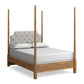 Midtown Maple Queen Poster Bed