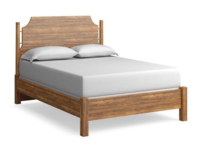 Midtown Maple Queen Panel Bed