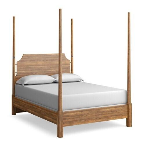 Midtown Maple King Poster Bed