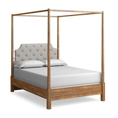 Midtown Maple Cal King Poster Bed w/Canopy