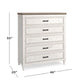 Bella 5 Drawer Chest