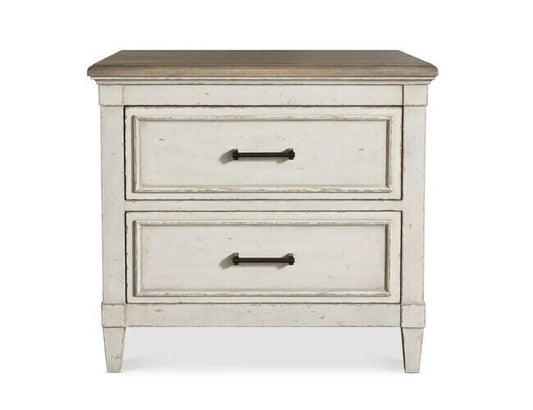 Bella Wood Top Nightstand