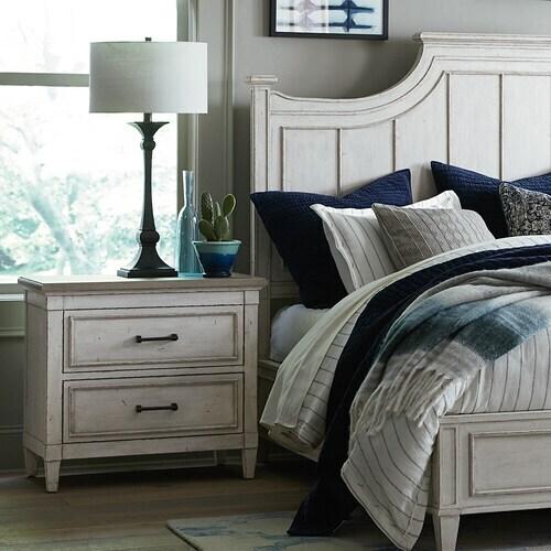 Bella Wood Top Nightstand