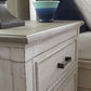 Bella Wood Top Nightstand