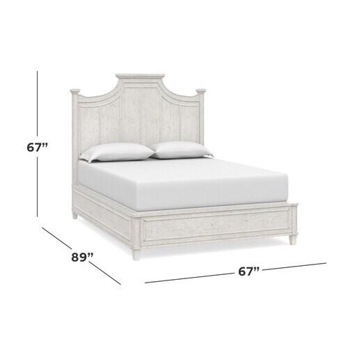 Bella Cal King Panel Bed