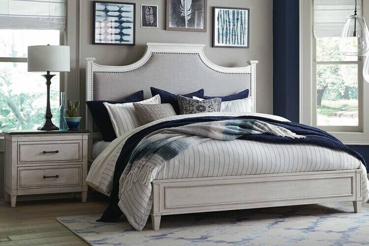 Bella Cal King Upholstered Bed