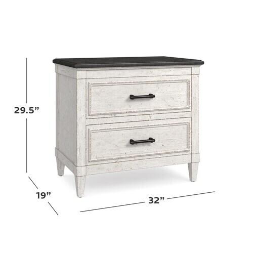 Bella Stone Top Nightstand