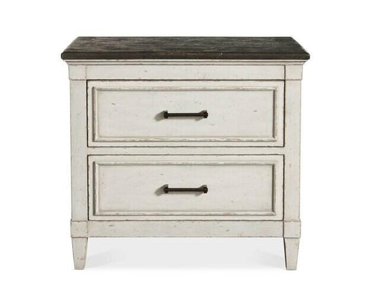 Bella Stone Top Nightstand