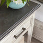 Bella Stone Top Bedside Table