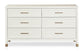 Tidewater 6 Drawer Dresser