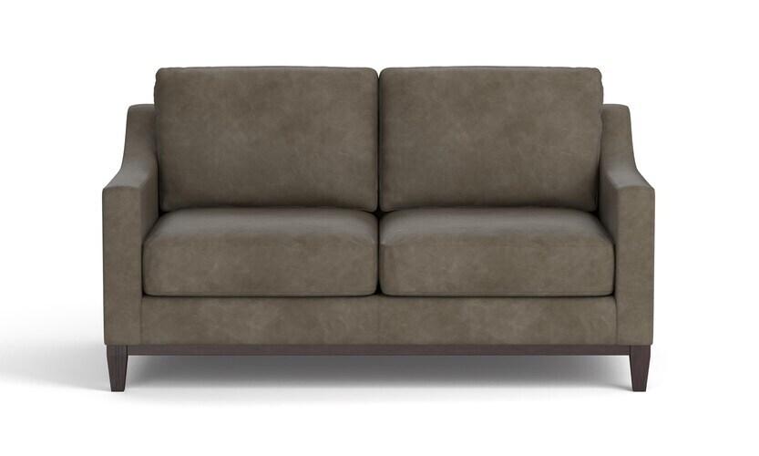 Sanford Leather Loveseat