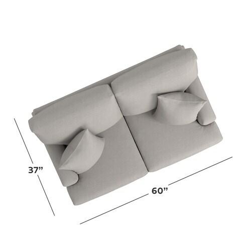 Carolina Track Arm Loveseat