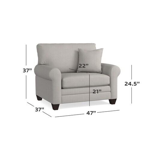 Carolina Sock Arm Chair and a Half