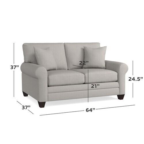 Carolina Sock Arm Loveseat