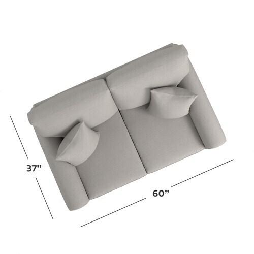 Carolina Sock Arm Loveseat