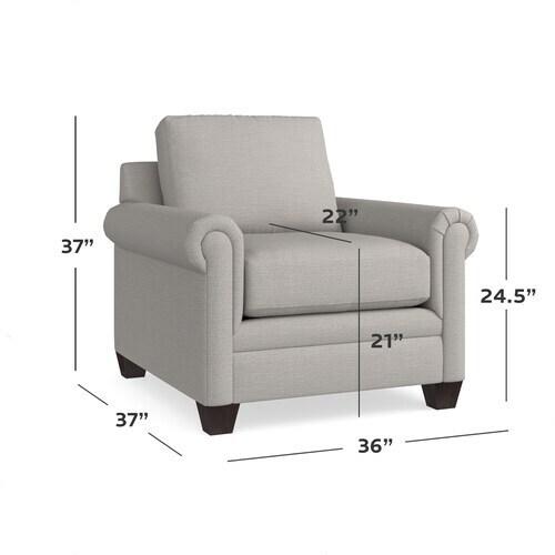 Carolina Panel Arm Chair