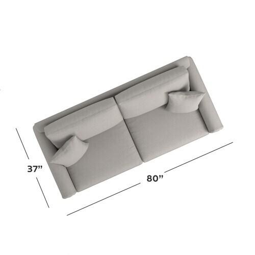 Carolina Panel Arm Sofa