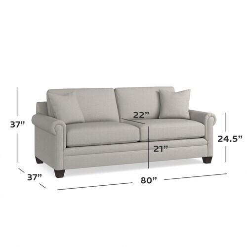 Carolina Panel Arm Queen Sleeper