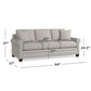 Carolina Panel Arm Sofa