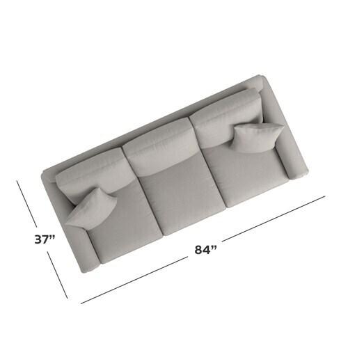 Carolina Panel Arm Sofa