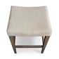 Vail Maple Fabric Bar Saddle Stool