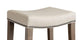 Vail Maple Fabric Bar Saddle Stool