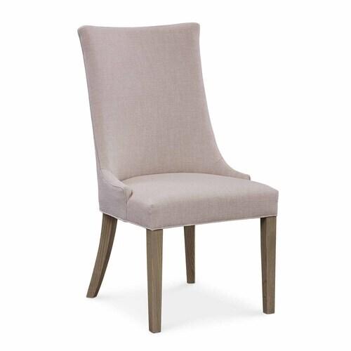 Anne Oak Curved Back Chair
