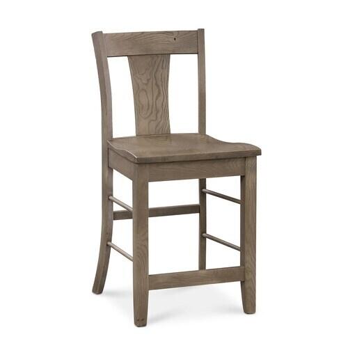 Barnes Oak Counter Stool