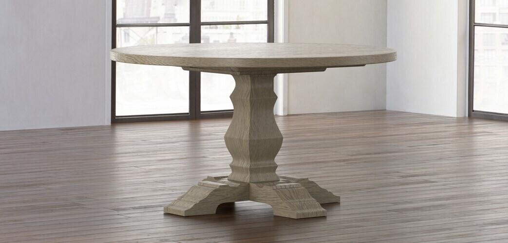 Tavern Oak Round Table